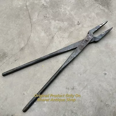 Black Iron Sandasi Tongs Blacksmith Tool Useful • $31.50