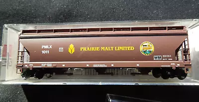 N Scale Micro Trains Prairie Malt Limited 3 Bay Acf Centerflow Hopper #94130 • $24.99