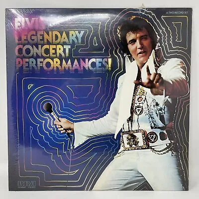 Elvis Presley 1978 LP -ELVIS LEGENDARY CONCERT PERFORMANCES R244047 SEALED D23 • $46.02