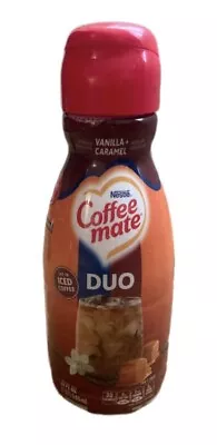 CoffeeMate Liquid Coffee Creamer VANILLA & CARAMEL  American US Import UK Seller • £15