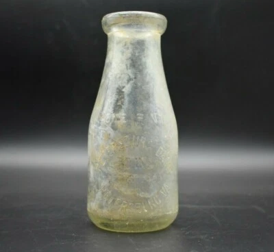 $35 • Buy Petersburg Dairy Co INC Petersburg VA Virginia Pint 7 1/4  Milk Bottle