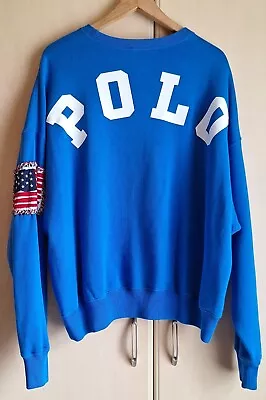 Ralph Lauren Polo Sweatshirt Blue XL • £17.51