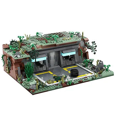 Outpost Base Military Base Architecture Model 1049 Building Toys Set MOC Build • $192.86