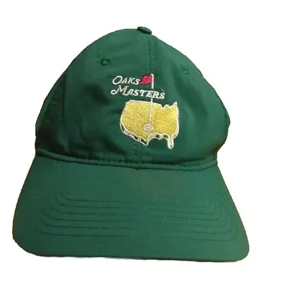 Masters Hat Ball Cap Green  Adjustable Strapback Golf  • $12.77