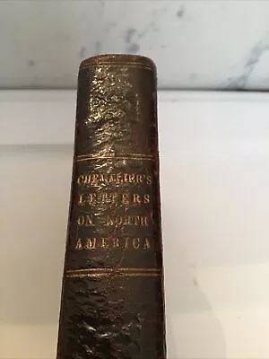 1839 SOCIETY MANNERS And POLITICS In The UNITED STATES Letters On North America • $225