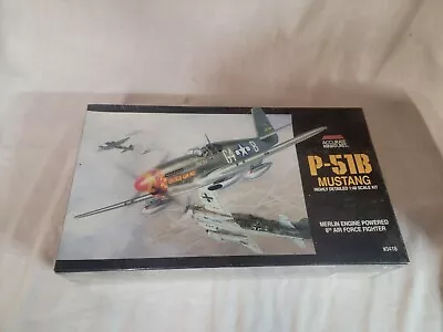 Accurate Miniatures 1/48 Model Airplane Kit P51B Mustang Air Force Fighter 3418 • $24