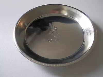 Vintage 11   Large Tin Pie Plates Pie Pan Pie Tin W/ Winged Foot Logo • $18