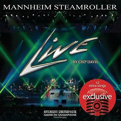 Mannheim Steamroller - Live - Target Exclusive Audio CD NEW • $7.93