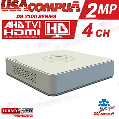 HIKVISION DVR 4CH FULL 1080P Turbo HD  DS-7104HGHI-F1/N  Genuine • $77.99