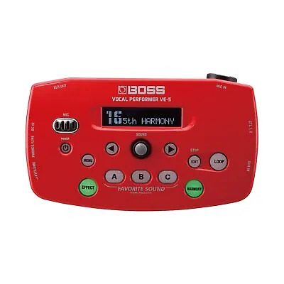 Boss Vocal Performer 5 Volts 500 Ma 1/4 Inch Audio 4 Aa Batteries VE5RD • $280.17