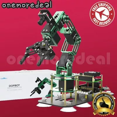 DOFBOT 6DOF Mechanical Robot Arm Kit AI Visual Recognition For Raspberry Pi • $395.47