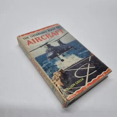 The Observer’s Book Of Aircraft - 1968 Vintage Rare Cover Sea Knight  • £7.95