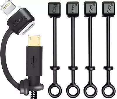 [5-Pack] Charging Cable Adapter Keeper/Holder/Tether Compatible With (USB-C... • $14.72