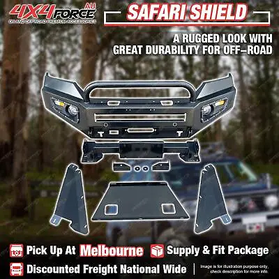 Safari Shield Bumper Bullbar U LOOP Stone Guard Plate For LDV T60 17-21 MEL • $1250