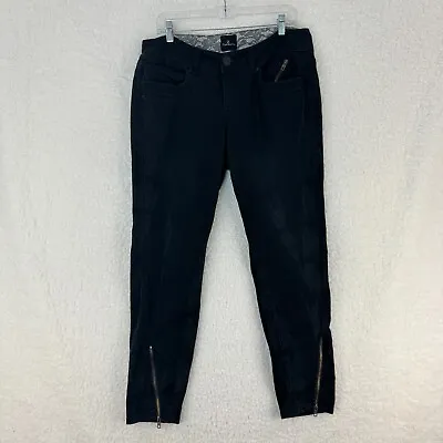 Z Cavaricci Black Denim Skinny Leg Jeans Womens Stretch Casual Sizes 12 20 22 • $12.99