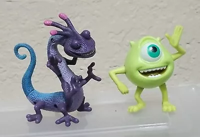 Disney Pixar Monsters Inc Mike Wazowski & Randall McDonalds Happy Meal Toy Lot • $12.99