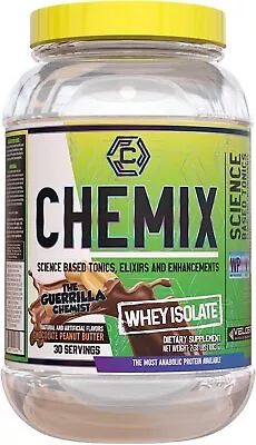 Chemix Whey Protein Isolate Chocolate Peanut Butter Flavor- Pure Whey Protein... • $59.99