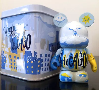 Disney Vinylmation 3  City Series Tin Chicago Windy City Collectible Toy Figure • $39.99