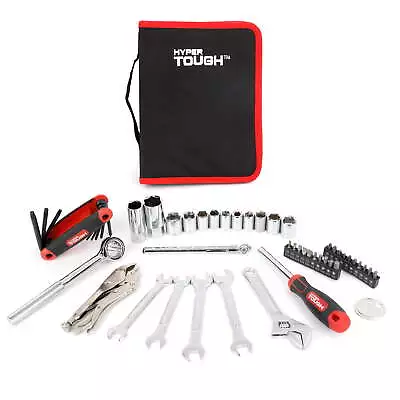  51-Piece Auto And Motorcycle Mechanic's Tool Kit 4376V • $28.26