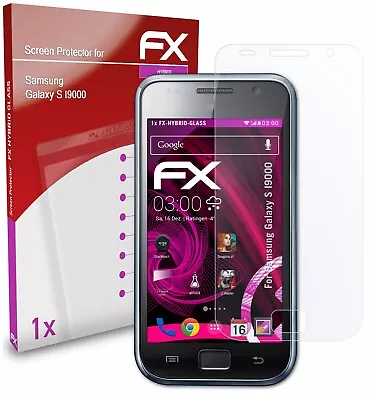 £9.89 • Buy AtFoliX Glass Protector For Samsung Galaxy S I9000 9H Hybrid-Glass