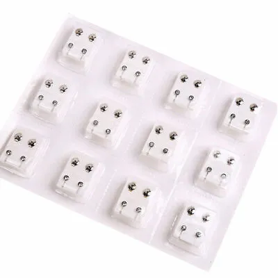 24pcs Stud Piercing Kit Earings For Ear Piercing Gun No Tools New Pain • £2.71