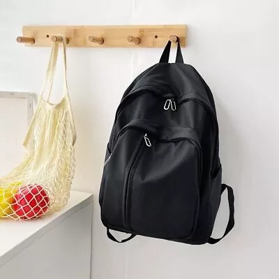 Waterproof Multi Pockets School Laptop Backpack College Travel Hiking Zip Bag AU • $15.40