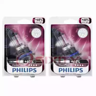 2 Pc Philips High Low Beam Headlight Bulbs For Merkur Scorpio XR4Ti Sy • $29.39