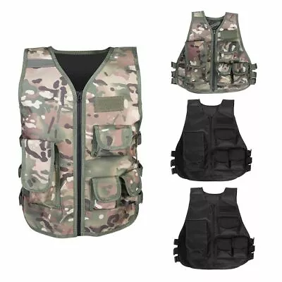 Children Kid Tactical Military Army Vest Hunting Combat Jacket Molle Waistcoat❤E • $30.14