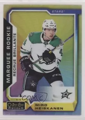 2018-19 O-Pee-Chee Platinum Rainbow Color Wheel Miro Heiskanen #175 Rookie RC • $6