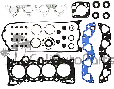 96-00 Honda Civic Del Sol 1.6L D16Y D16Y7 D16Y8 Engine Head Gasket Set METAL • $69.95