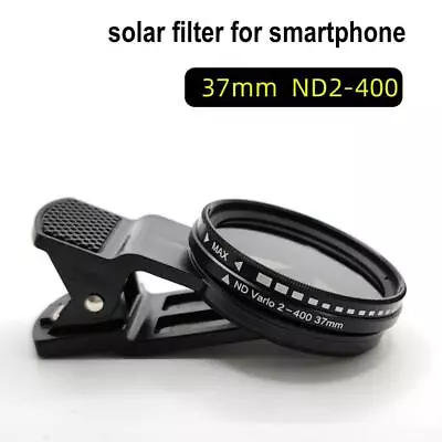 Solar Eclipse Phone Camera Filter Lens 2024 Enhancing Photo-Removable For Camera • $5.96