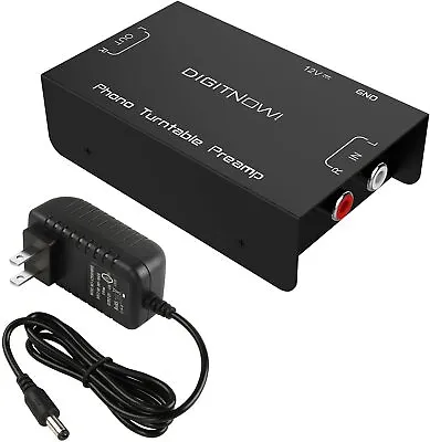 Phono Turntable PreampMini Electronic Stereo Audio Phonograph Preamplifier RCA • $15.99