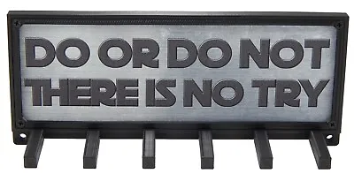 Star Wars Race Medal Holder Hanger Display Rack Do Or Do Not There Is No Try • $16.99