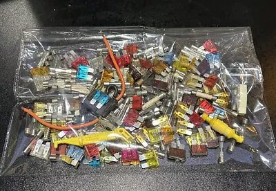 Mix Lot Of 50+ W/fuse Puller OEM Fuses Assorted • $14.96