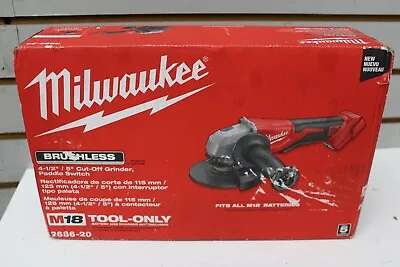 Milwaukee 18V 5 INCH Grinder WITH Paddle Switch (Tool Only) - 2686-20 NEW IN BOX • $99