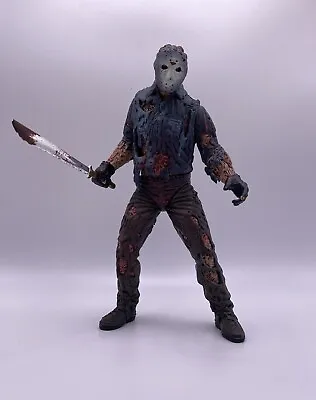 Movie Maniacs Friday The 13th Jason Voorhees Action Figure Bloody McFarlane Toys • $25