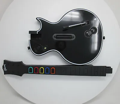 $49.99 • Buy XBOX 360 Gibson Les Paul Guitar Hero Controller Red Octane *No Shoulder Strap*