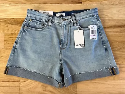 NWT Kensie Jeans Shorts The High Rise Size 6/28 Sydney Wash RETAILS FOR $68 • $19.99