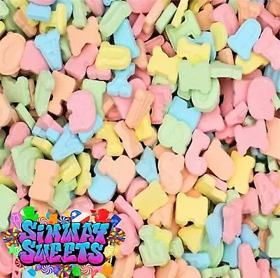 ABC Chalky Letters Pick N Mix Sweets Alphabet Candy Retro Fruity • £4.99