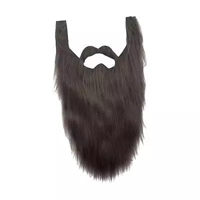 Funny Long Beard Costume Fake Gnome Beard Cosplay Fancy Dress Facial Hair For • £6.94