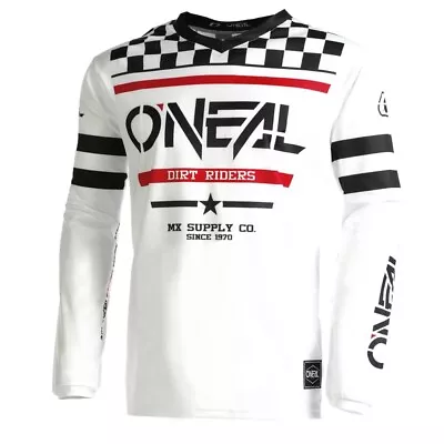 Oneal 2022 Youth Element Squadron Jersey - White/Black • $17.99