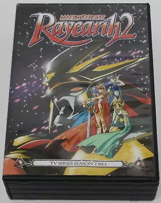 Magic Knight Rayearth 2 - TV Series Season 2 (DVD 2005 Multi-Disc Set) Anime • $17.99