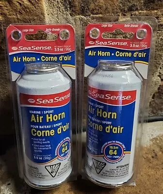 SeaSense Air Horn Refill Marine Sport Sz. 3.5 Oz. NEW 50074036. Lot Of 2  • $22.95