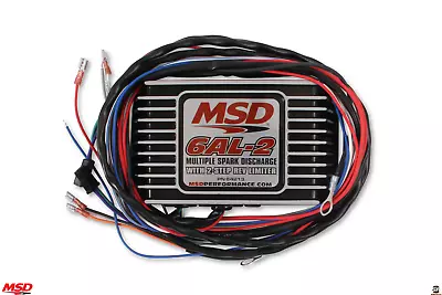 MSD 64213 Universal 6AL-2 Ignition Box W/ Built-in 2 Step Rev-Limiter • $419.95