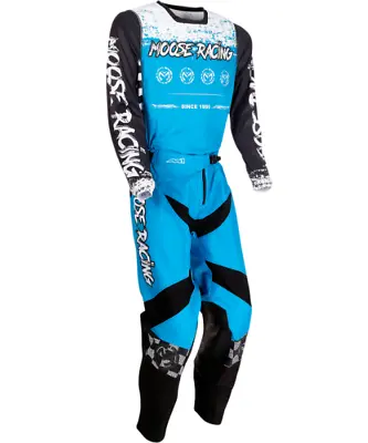 Riding Gear Combo Moose Racing Jersey Medium + Pant 32 (sizes: Md/32) M1 Blue • $59.95