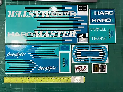 Haro Master Bmx Sticker Decals For Big Main Tube 6  • $61.86