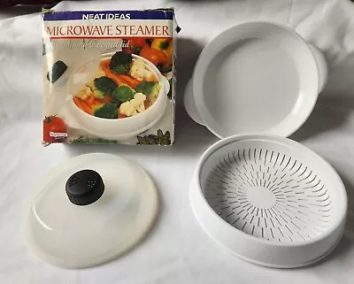 Neat Ideas Microwave Steamer Veg & Fish Steamer Vented Lid  • £9.99