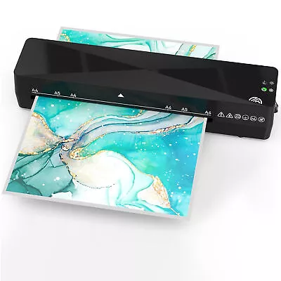 Crenova A4 Thermal Laminator Machine 4 In 1 Personal Desktop Hot & Cold 9 Inch • $18.99