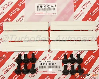 Toyota FJ Cruiser 2007-2014 Roof Rack Removal Kit Cover Clips & Bolt OEM  • $124.99