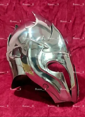 Medieval Mirkwood Elven Guard Helmet Knight Medieval Helmet LOTR Helmet Cosplay • $199.59